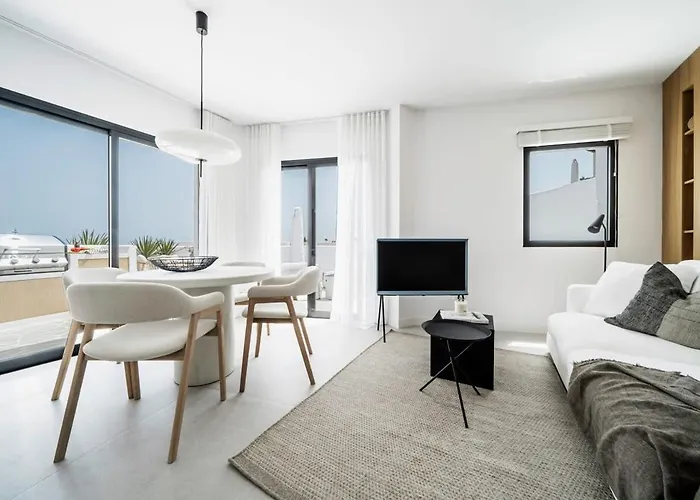 公寓 Casa Kalo Duplex Penthouse Rooftop Puente 马尔韦利亚